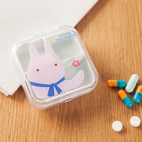 Medicine Box Portable Mini Medicine Box Sub Packed Small Medicine Box A Week's Travel With Medicine Box